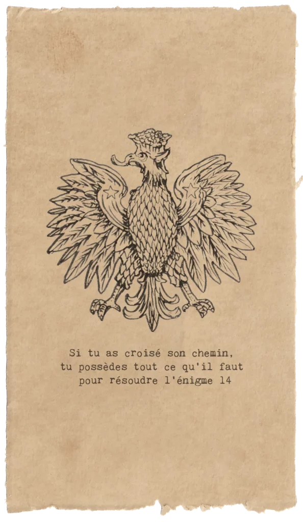 Indice 8 pour aider la résolution de la chasse au trésor L'Émeraude du Colibri
